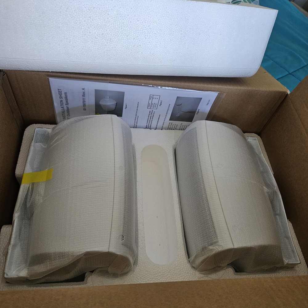evoQ 3000 Outdoor Speakers Pair - White/Gray - Picture 2 of 10